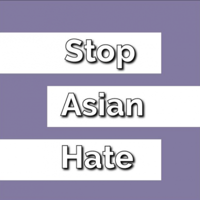 Graphic text Stop Asian Hate